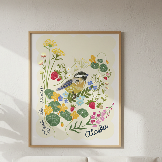 Chickadee Trust the process