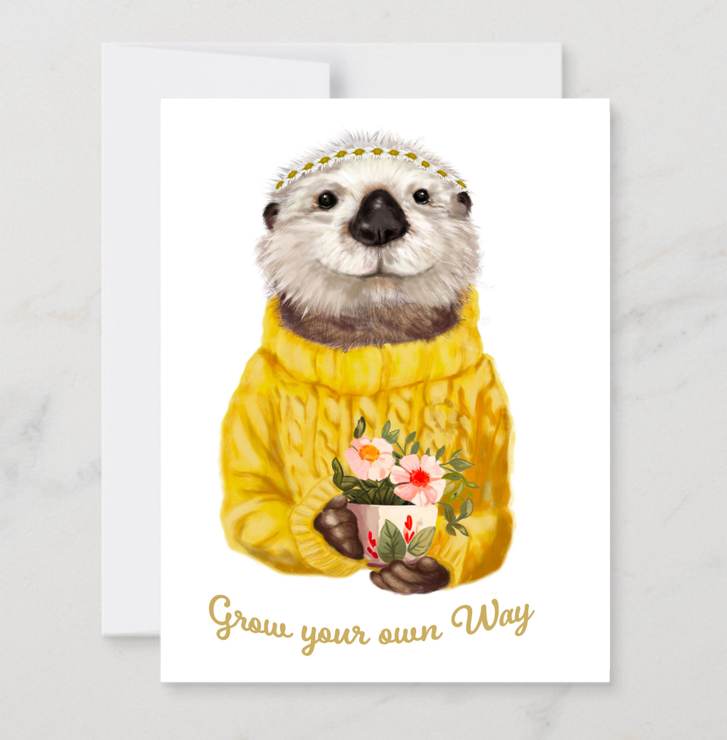 Yellow Otter Grow your Own Way