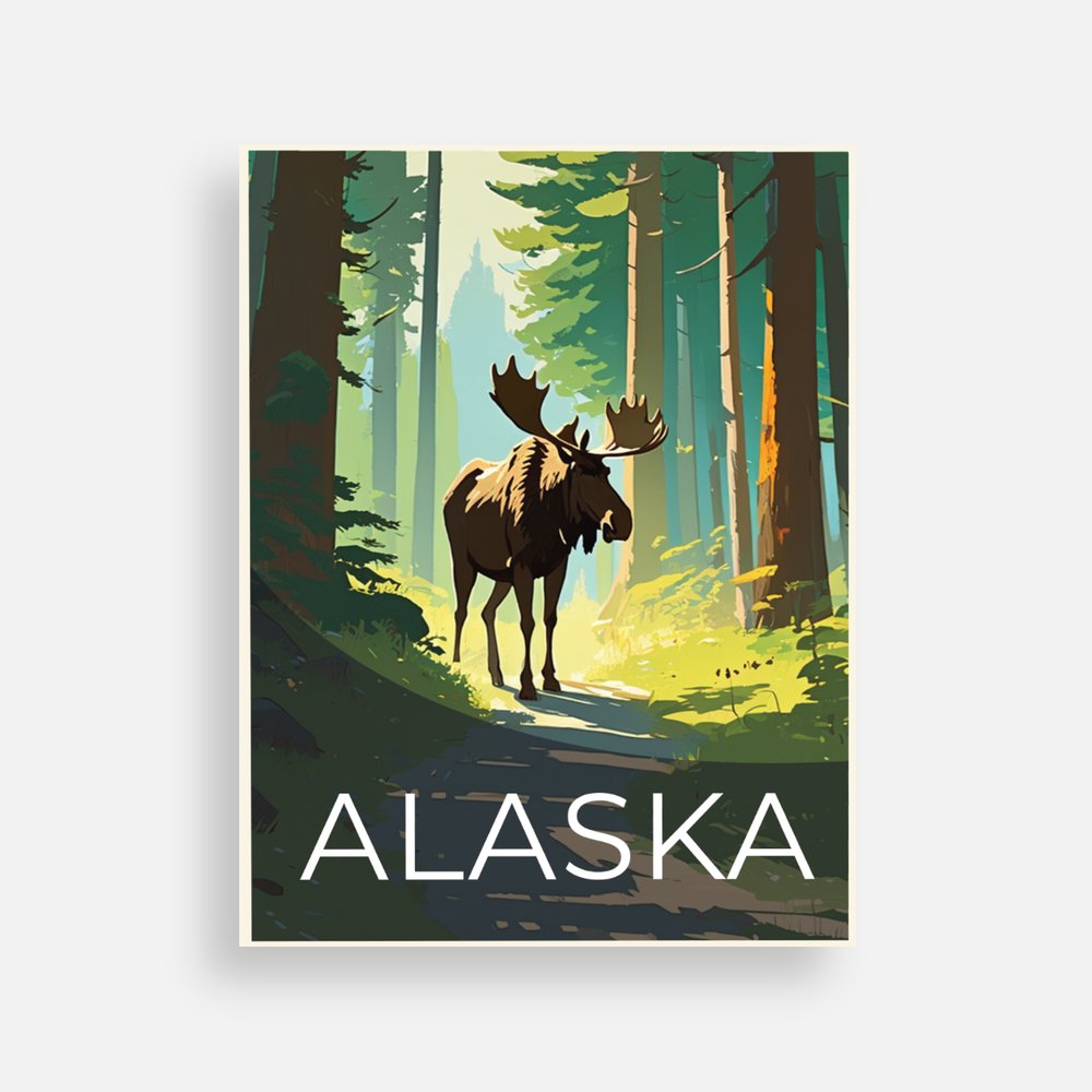 Moose Alaska Tour