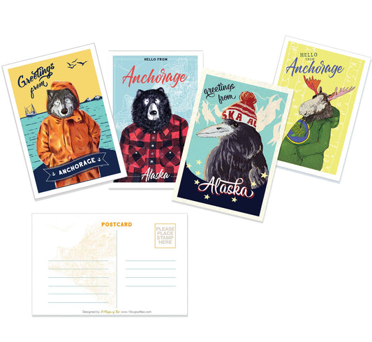 Alaska Style Postcards