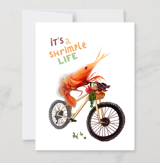 Shrimple Life Card