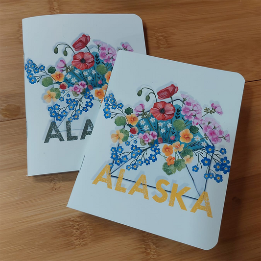 Alaska wild flowers envelope