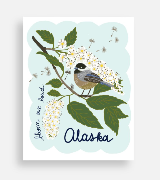 Chickadee Bloom out Loud