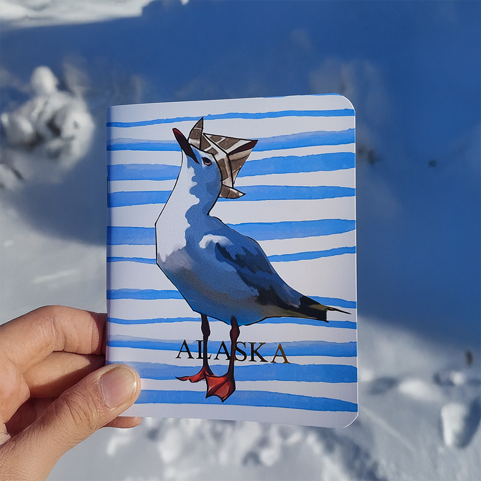 Dreamy Seagull Notebook