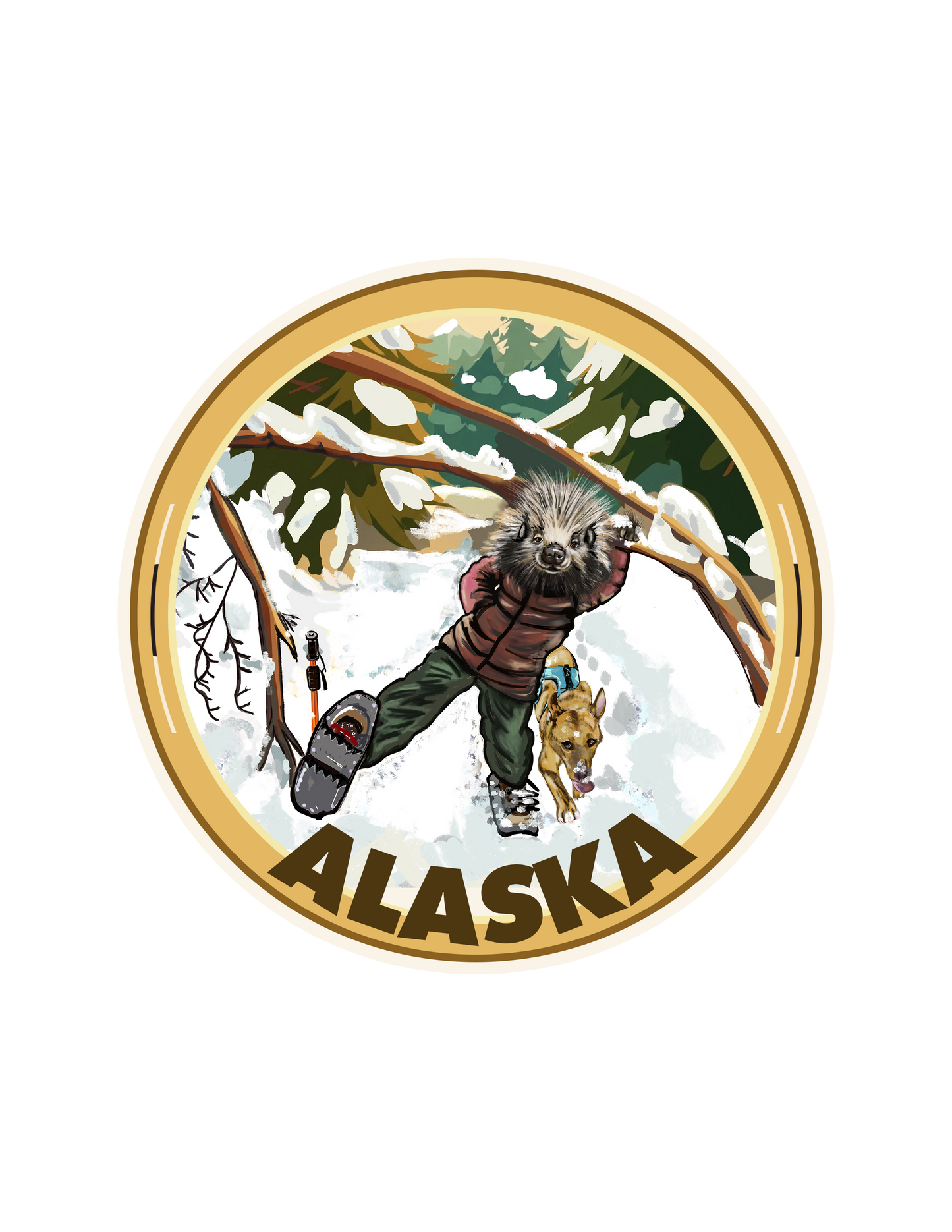 Porcupine Alaska Outdoor