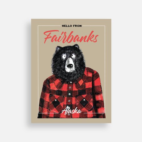 Fairbanks Alaska Style Postcards